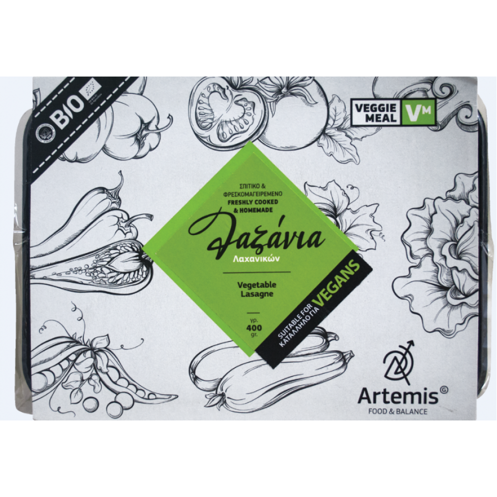 Vegan Λαζάνια φρέσκων λαχανικών 400gr