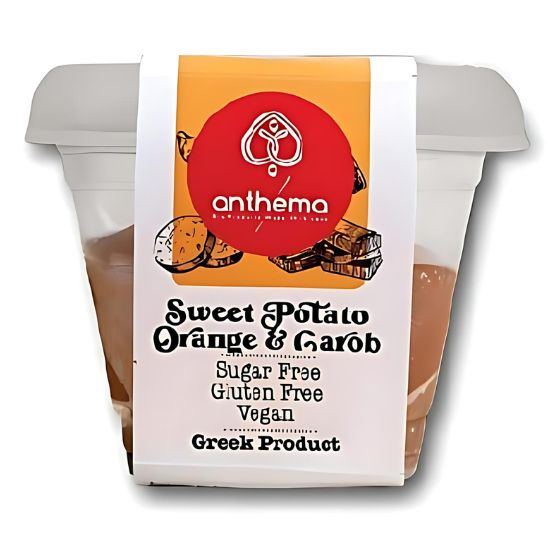 Vegan Μους Γλυκοπατάτας με Πορτοκάλι και Χουρμά (140γρ)