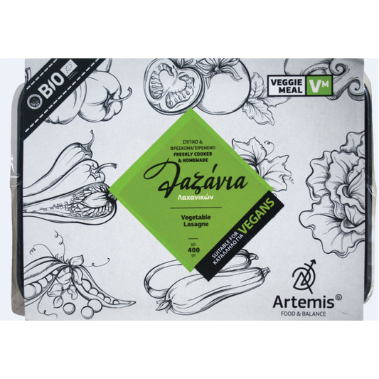 Vegan Λαζάνια φρέσκων λαχανικών 400gr